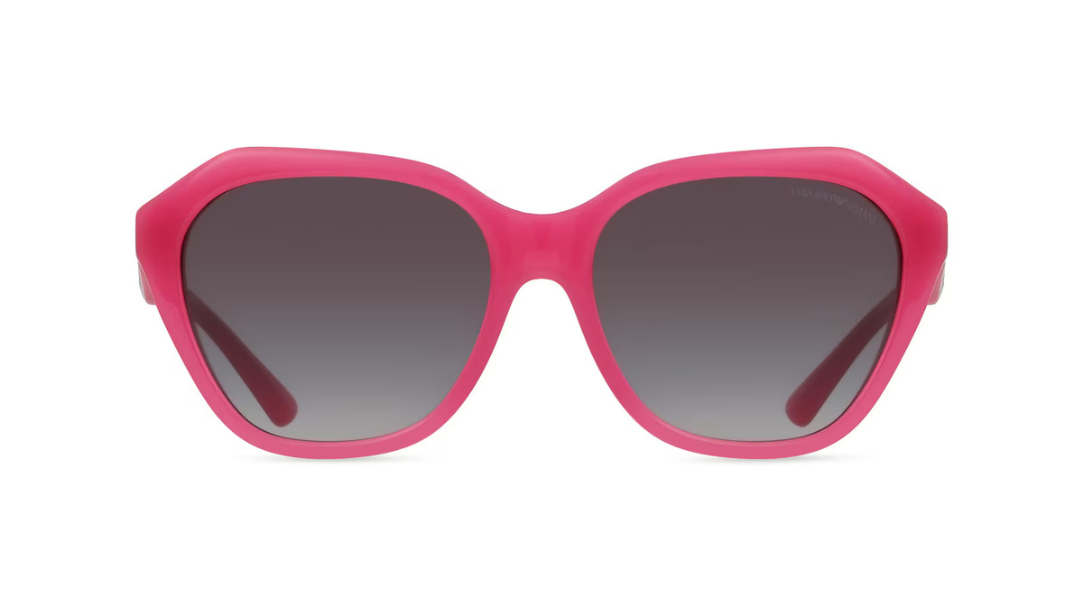 Emporio Armani 0EA4221 Sonnenbrille Vollrand, Quadratisch, Acetat, Damen, pink - Bild 1