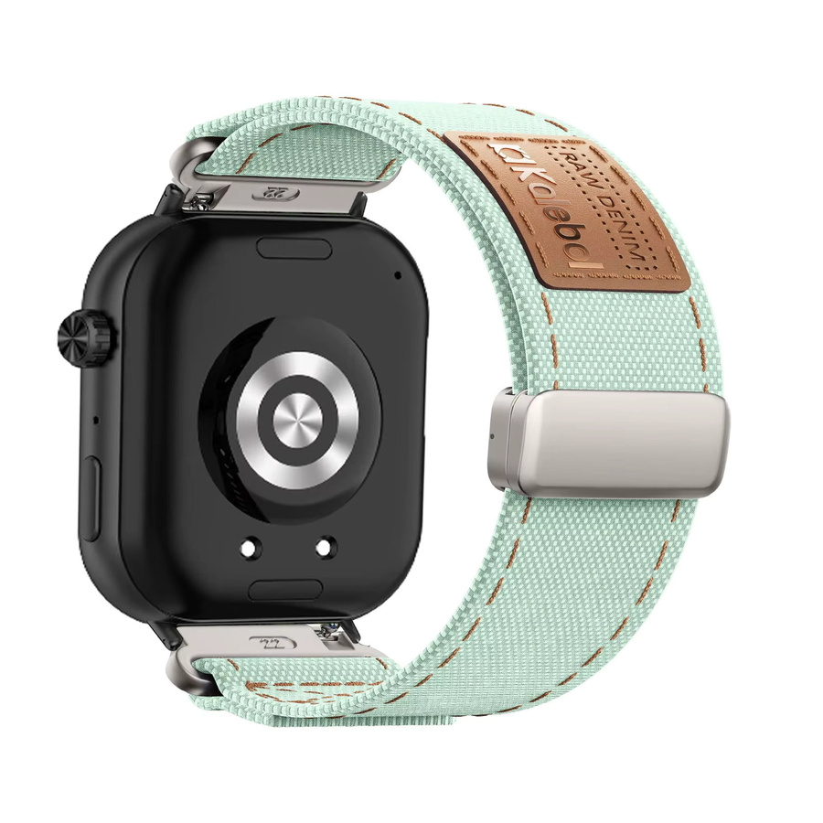 DAINU Uhrenarmband HONOR Choice Watch 2i, magnetisches Canvas, Schwarz - Bild 3