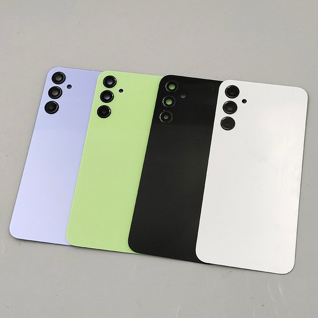 Samsung Galaxy A24 4G Ersatzgehäuse Rückseite mit Kameralinse in Schwarz und Multicolour für SM-A245F - Bild 1