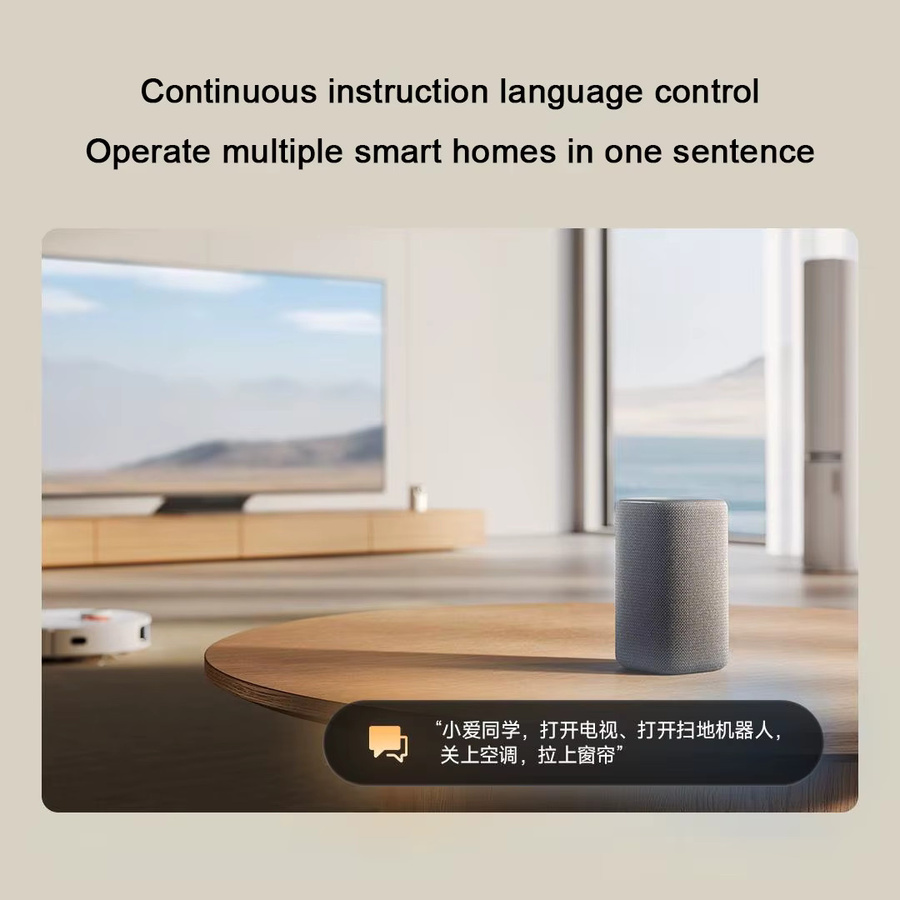 Xiaomi Smart Speaker mit Bluetooth 5.3, AI Sprachsteuerung und Wi-Fi in Grau - Bild 3