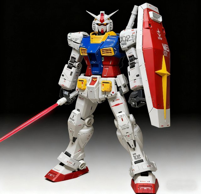 Daban PGU Rx-78-2 Yuanzu 2.0 Montagemodellbausatz, 1:60, mit Belichtungsfunktionen, Actionfigur - Bild 1