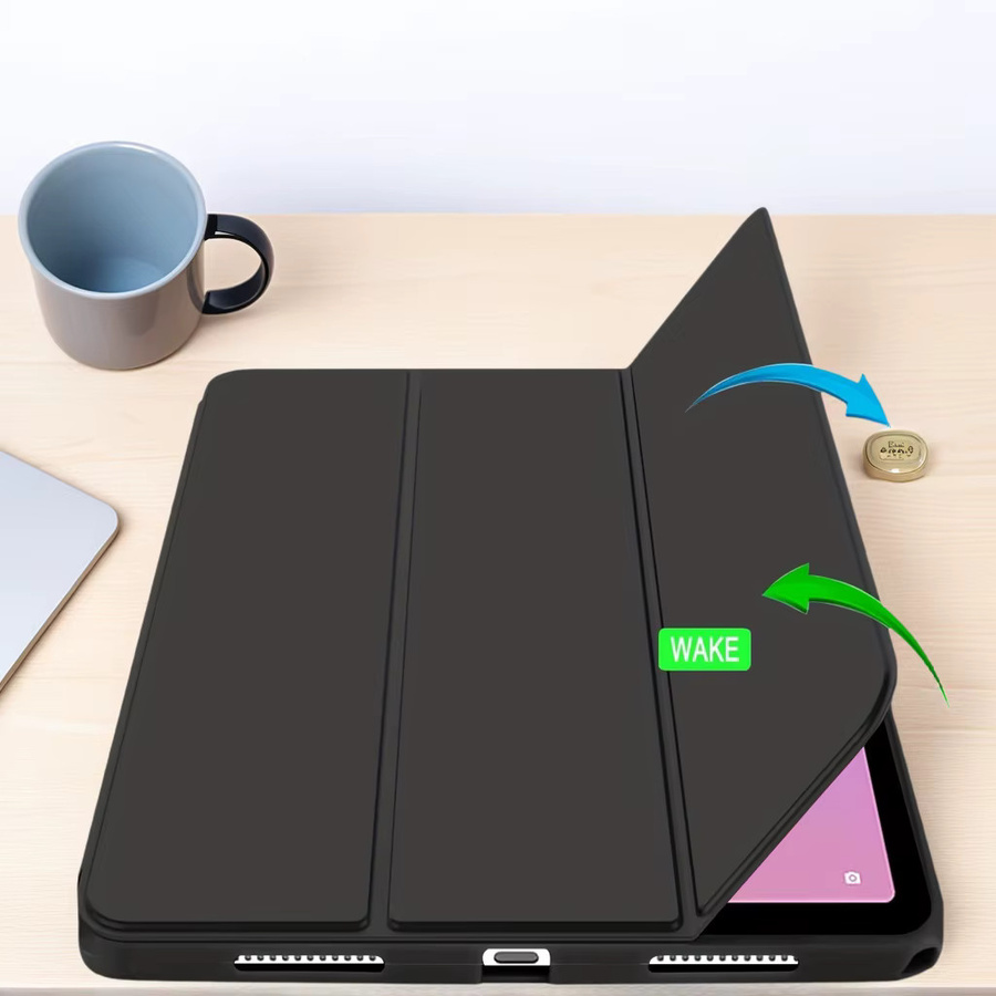 Magnetische Flip Smart Cover Hülle für Lenovo Idea Tab 11 Zoll 2025, Tab M11, Tab K11, TB-336FU, TB-336ZU, TB-330FU, TB-331FC in Pink - Bild 3