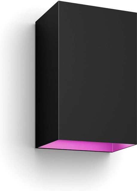 Philips Hue Resonate White & Color Ambiance Outdoor LED-Wandleuchte, Schwarz - Bild 3