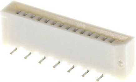 Molex Buchsenleiste Standard 14 Polzahl Rastermaß 1.00mm Weiß - Bild 1