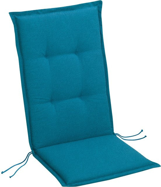 Best Freizeitmöbel Niederlehner-Auflage STS in Blau, B/T/H: 100 x 50 x 7 cm - Bild 1