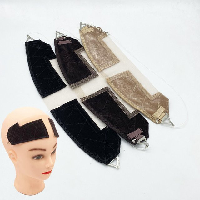 Samt-Stirnband mit verstellbarer Angelschnur, Unisex - Bild 1