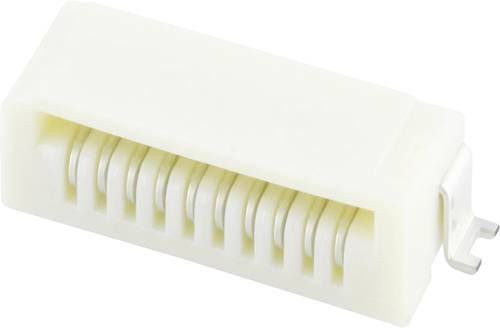 Molex Buchsenleiste Standard Weiß, 10 Polzahl, Rastermaß 1mm, Tape on Full Reel - Bild 1