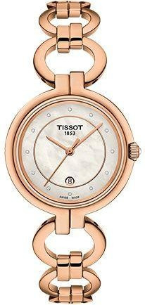 Tissot Armbanduhr, Roségold, Quarz, Diamantbesetzt, 26 mm, Damen - Bild 1