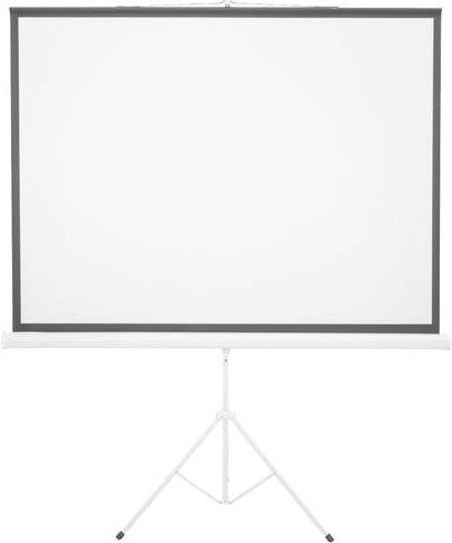 Eurolite Stativleinwand Weiß Bildformat 4:3 B: 172 cm, H: 130 cm - Bild 1