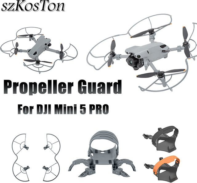 DJI Mini 5 Pro Propeller-Schutzhülle und Stoßstangen-Abdeckung zur Anti-Kollision - Bild 1