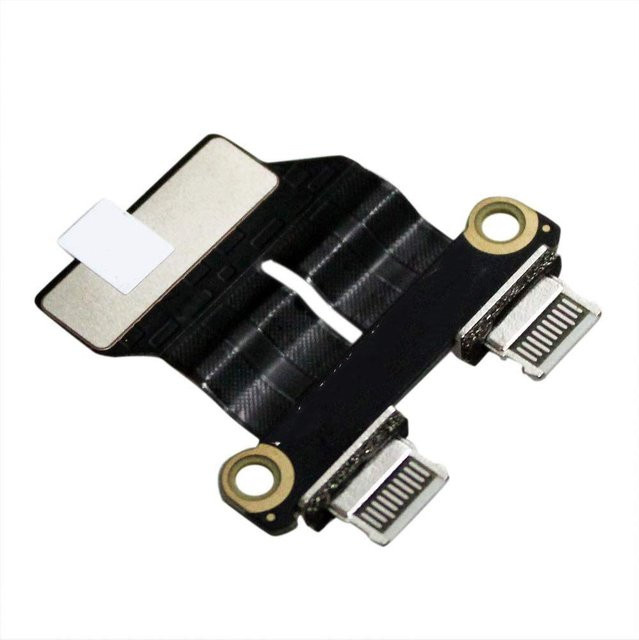 Apple USB-C Ladeanschluss I/O Board für MacBook Air 13 A1932 A2179 in Schwarz - Bild 1