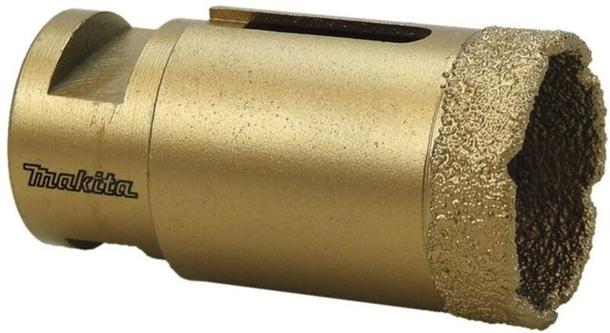 Makita Diamant-Hohlbohrkrone in Gold mit 25 mm Durchmesser und M14 Gewinde - Bild 2