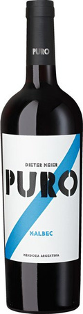 Dieter Meier Puro Malbec Mendoza 2022 Rotwein trocken 0,75 l
