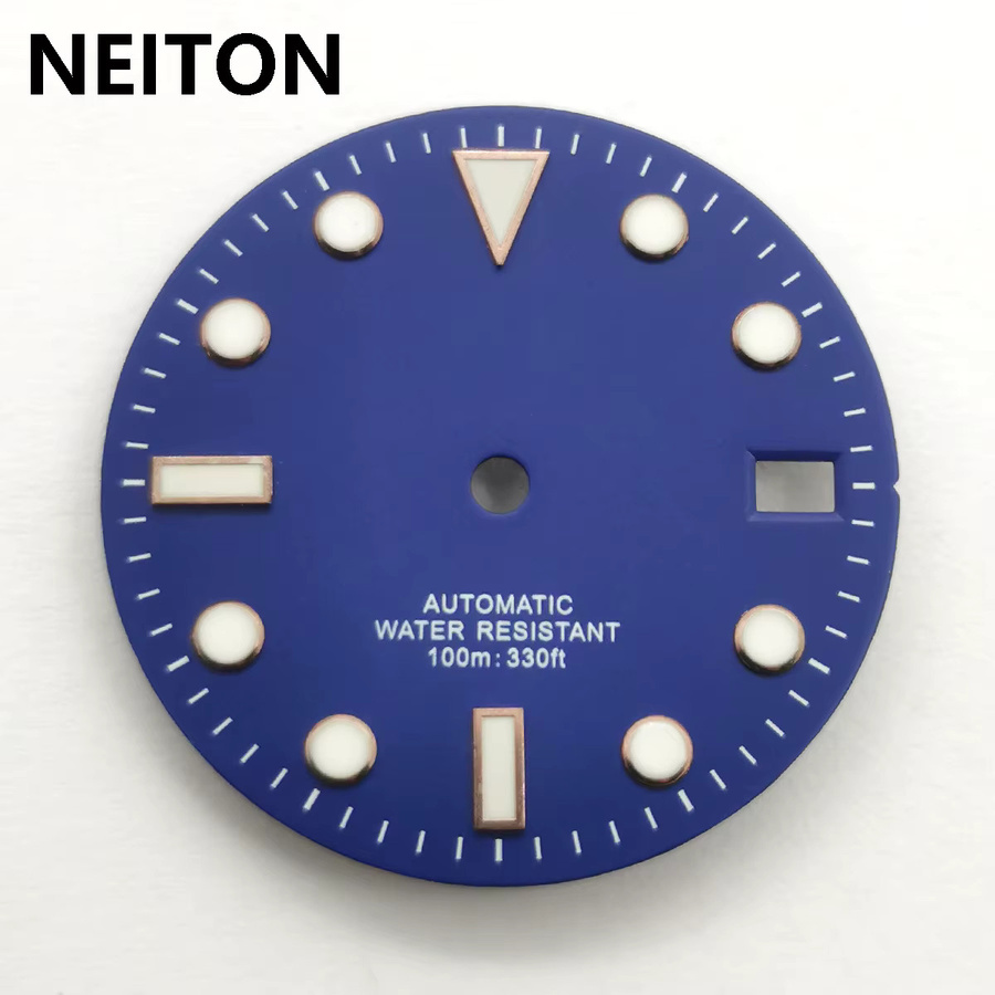NEITON Zifferblatt, 28,5 mm, blau, Unisex - Bild 2