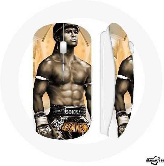Drahtlose Wi-Fi Maus Buakaw von Pramuk Art in Multicolour - Bild 1