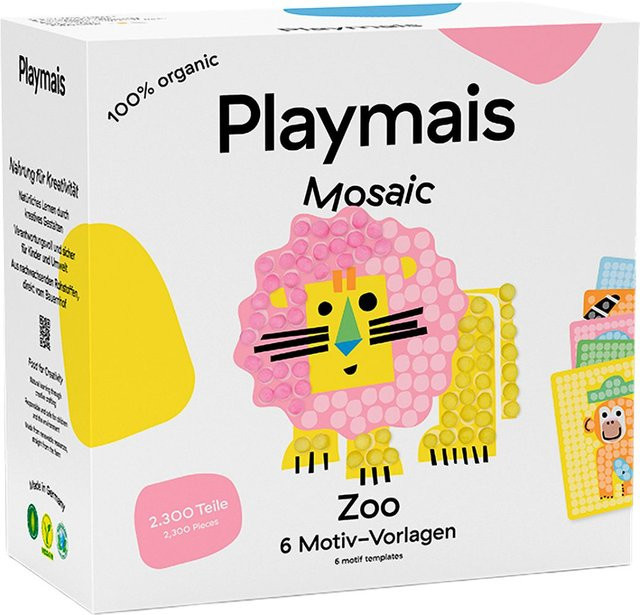 Playmais Mosaic Zoo Lern- und Kreativspielzeug - Bild 1