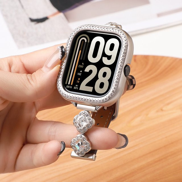 CRESTED Uhrenzubehör PC-Gehäuse für Xiaomi Redmi Watch 5, transparent, Zirkonia - Bild 1