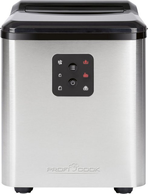 ProfiCook Eiswürfelbereiter PC-EWB 1253 in Schwarz und Silber mit 1,5 l Fassungsvermögen - Bild 1
