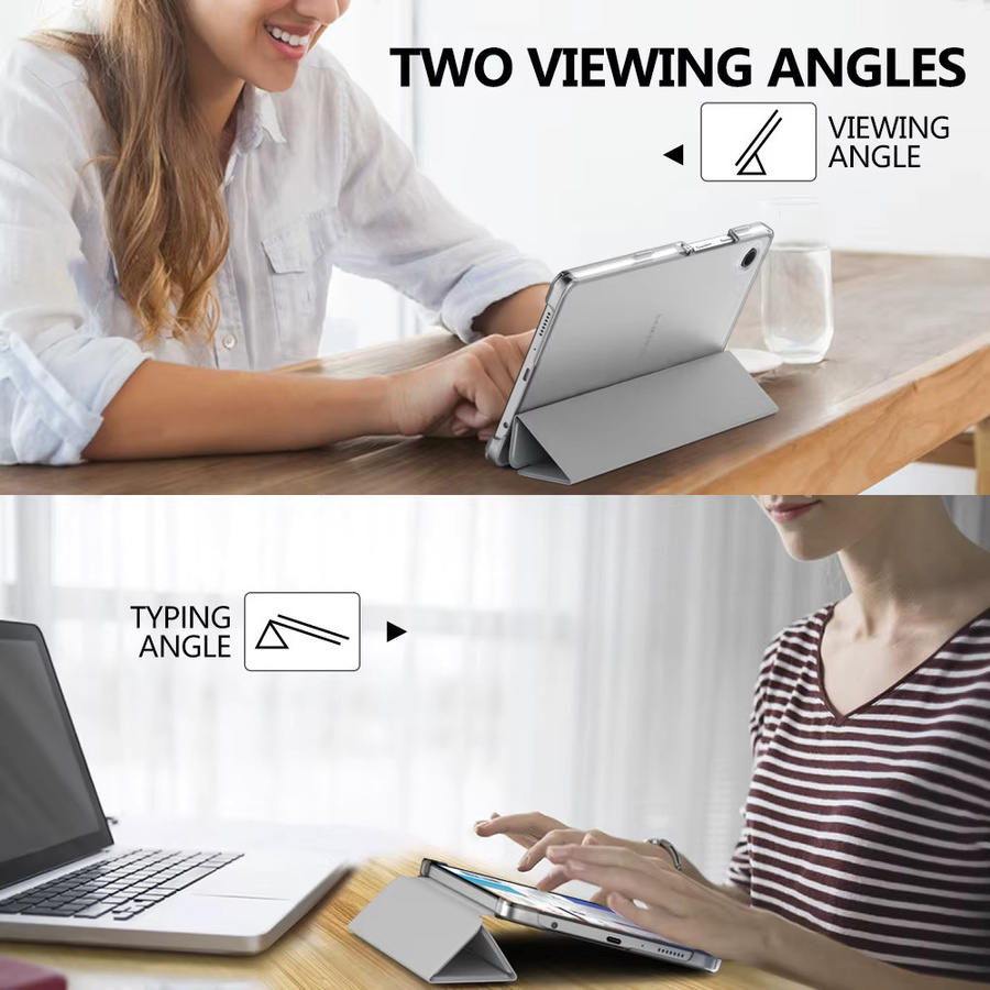 Dadanism Smart-Hülle für Samsung Galaxy Tab A9 8,7 Zoll 2023 (SM-X110/X115/X117) mit Standfunktion in Pink - Bild 2