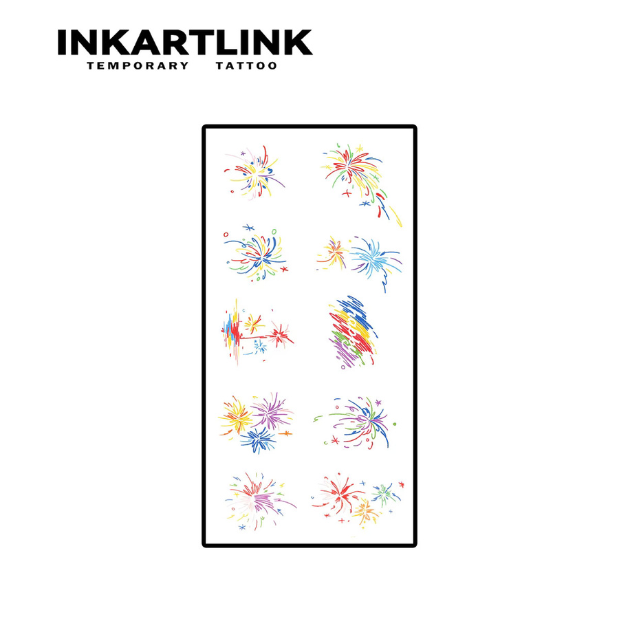 INKARTINK Temporäre Tattoo Aufkleber, Unisex - Bild 3