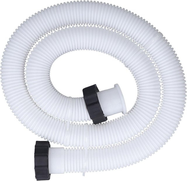 Sportssss Ersatzschlauch für Poolpumpen und Aufstellpools, Durchmesser: 1,5 Zoll, Farbe: Weiß, Länge: 150 cm - Bild 1