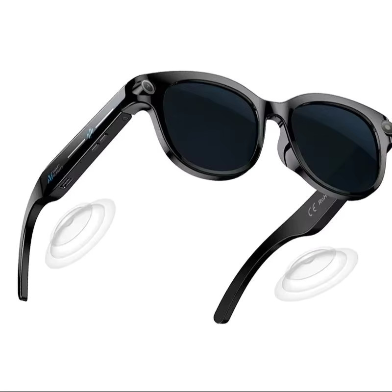 Xiaomi AI Smart Sonnenbrille mit 800W Pixel Kamera und KI Echtzeit-Dialog in Schwarz und Lila - Bild 6