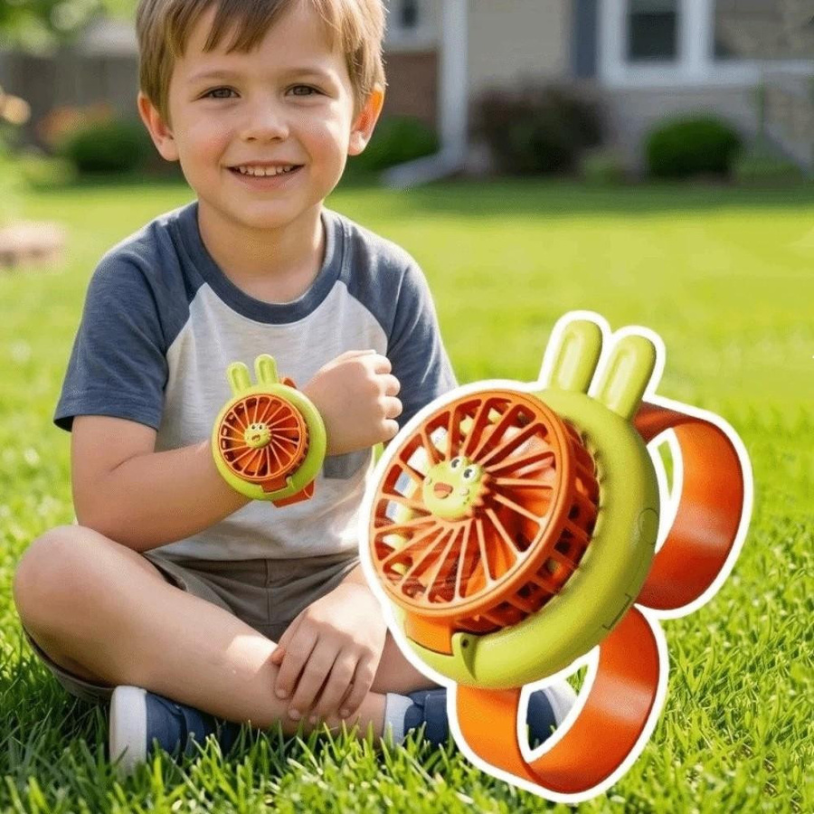 shandongyantai Tragbarer Ventilator Kinder Rabbit mit weichem Armband - Bild 4