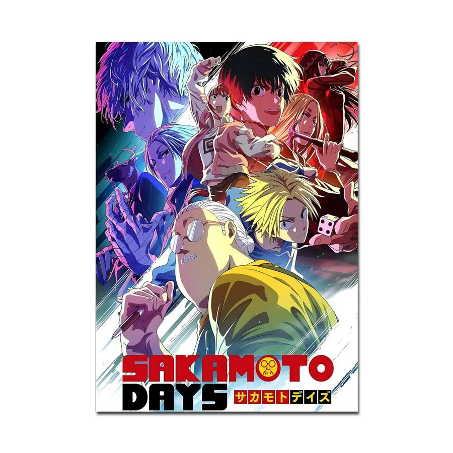 Beast Kingdom SAKAMOTO DAYS Anime Filmplakat Aufkleber in Mehrfarbig - Bild 6