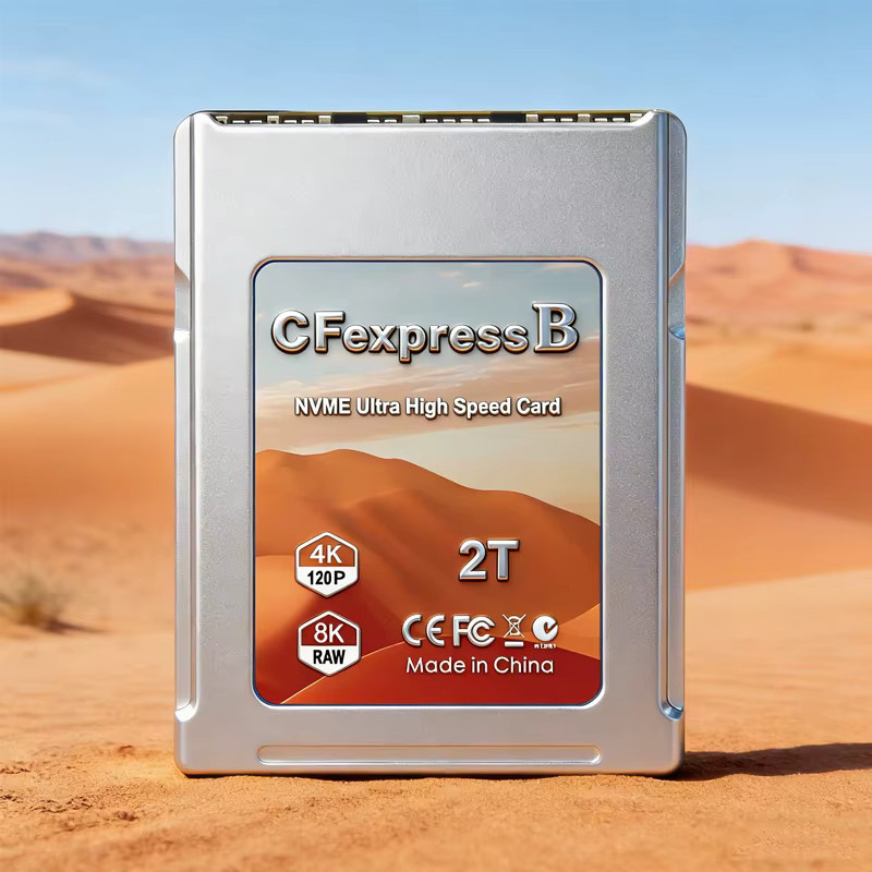T.F.SKYWINDINTL NVMe-zu-CFexpress B Adapter Kit in Silber für M.2 2230 SSDs mit PCIe 4.0 Unterstützung für Kameras - Bild 3