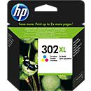 Original HP 302XL Tintenpatrone Tri-Color Cyan Magenta Gelb F6U67AE mit 8 ml - Bild 2