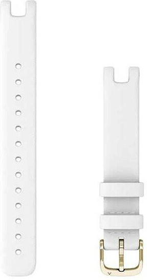 Garmin Uhrenarmband Leder, Weiß, Modell Lily - Bild 1