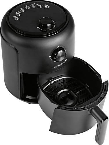 GourmetMaxx Heißluft-Fritteuse Mechanisch Schwarz mit 2,3 l Volumen und 1000 W Leistung - Bild 1