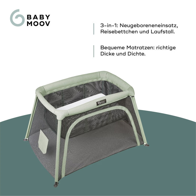 Babymoov Reisebett 3-in-1 Moov & Comfy in Green - Bild 3