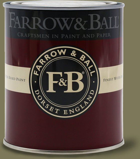 Farrow & Ball Exterior Eggshell Farbe Dibber 312 Grün Weiß 0,75 l - Bild 1
