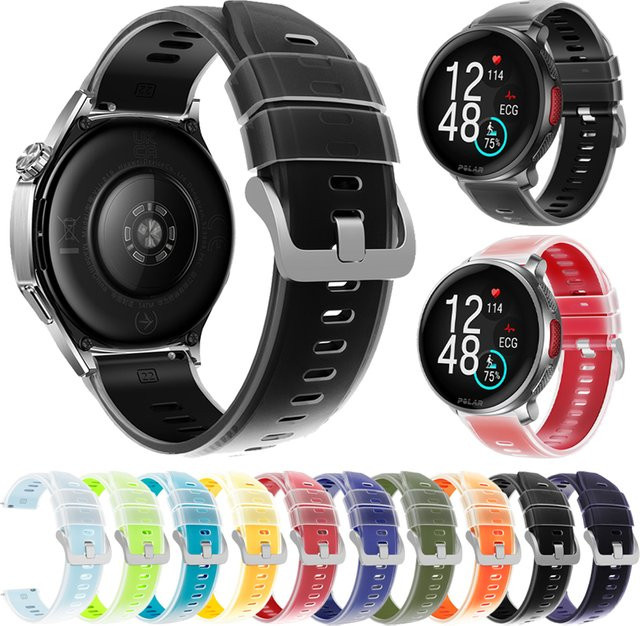 Uhrenarmband Silikon, 22 mm, Unisex - Bild 1