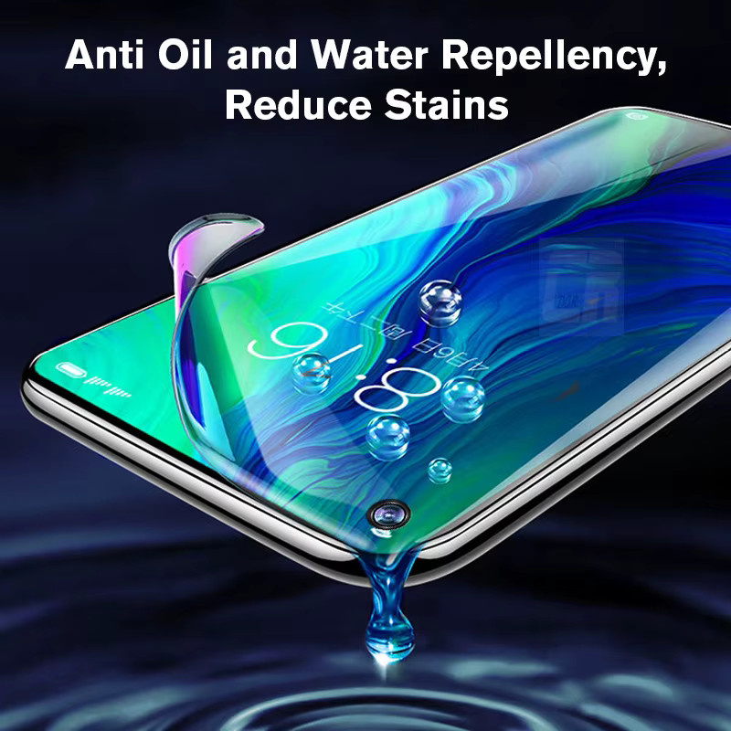 3er-Pack Hydrogel Display Schutzfolie für OPPO Reno, Find X3 Neo, X5 Lite und diverse A-Serie Modelle, transparent - Bild 6