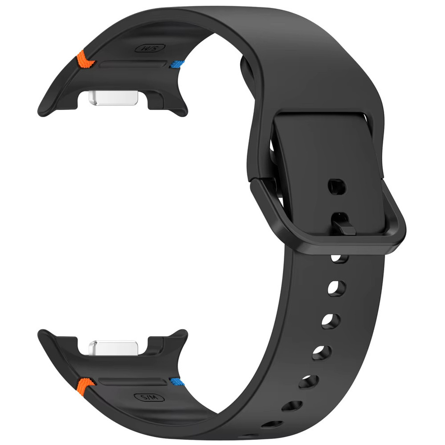 Samsung Uhrenarmband Silikon, Schwarz, Unisex - Bild 5