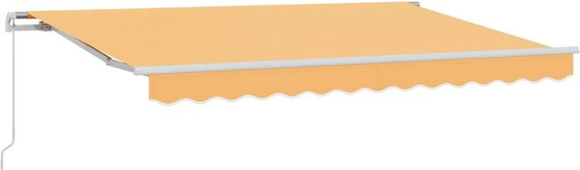 vidaXL Ausziehbare Markise Sand B: 300 cm, T: 250 cm, H: 210 cm aus Polyester und Aluminium - Bild 1