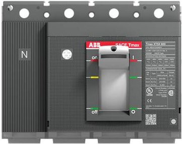 ABB XT5S 400 BREAKING Leistungsschalter in Grau mit einer maximalen Schaltspannung von 240 V/AC oder 600 V/AC - Bild 1