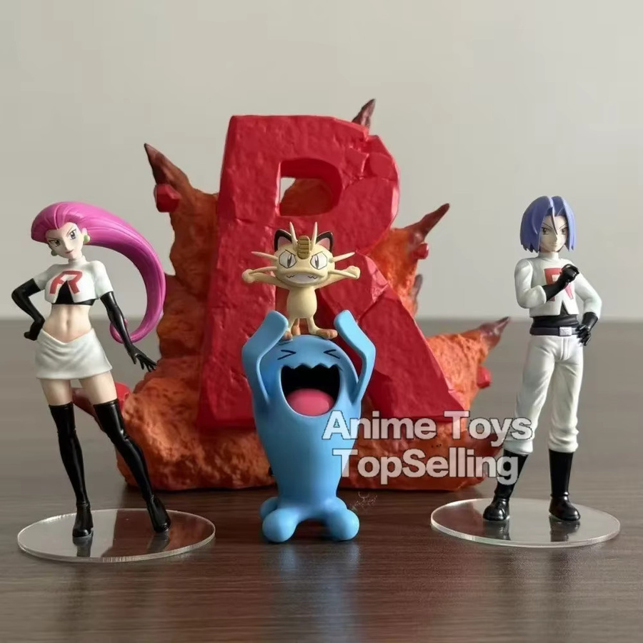 Bandai Pokémon Team Rakete, Actionfigur, 3-11 cm, Kunststoff - Bild 2