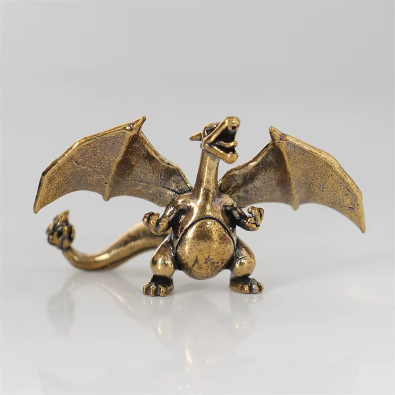 TAKARA TOMY Pokémon Charizard Blastoise Dragonite Bulbasaur, Metall-Figuren, Set / Bundle - Bild 2
