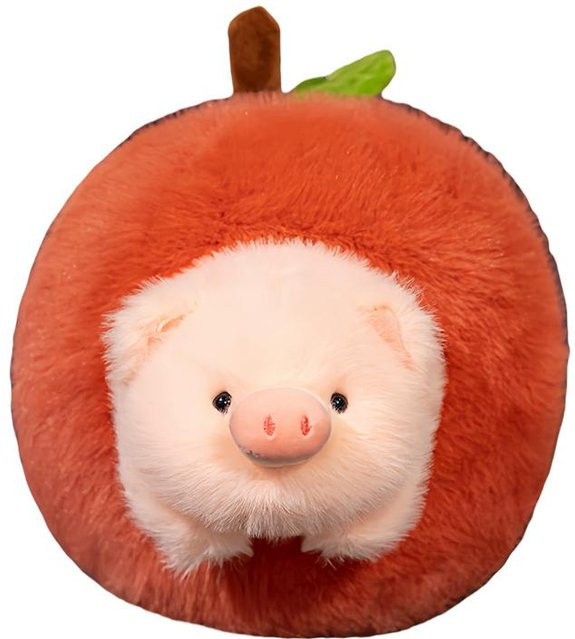 Yiran toy Fruchtschale Cartoon Tier Plüschtier, 2-in-1 Puppe, 25cm, ab 14 Jahren - Bild 1