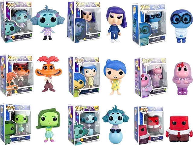 Bandai Disney Anime Inside 2 Actionfiguren, 2-teiliges Set - Bild 1
