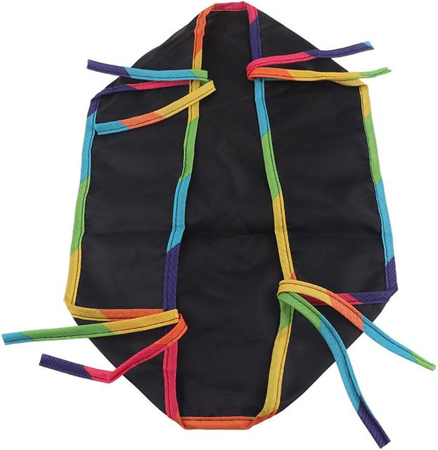 TOMTOP JMS Aufbewahrungskorb für Kinderwagen und Buggy aus 600D Oxford-Gewebe, Schwarz - Bild 1