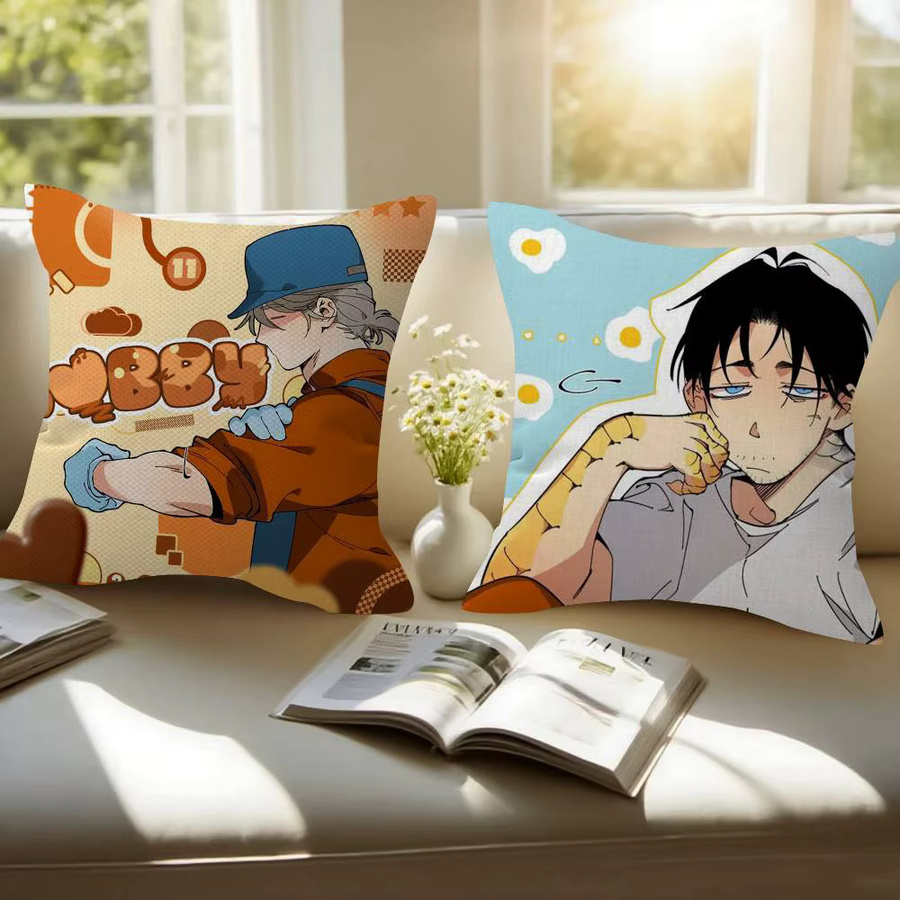 Beast Kingdom Anime Manhwa Mr As Farm Kissenbezug aus Polyester, Mehrfarbig, B: 50 cm, H: 30 cm, T: 30 cm - Bild 4