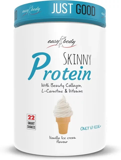 QNT Skinny Protein Eiweiß-Nahrung Vanilleeis 450 g - Bild 1