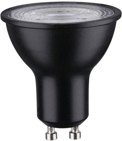 Paulmann LED Reflektor GU10 7W Warmweiß Schwarz matt dimmbar Durchmesser: 51 mm, Höhe: 54 mm - Bild 1