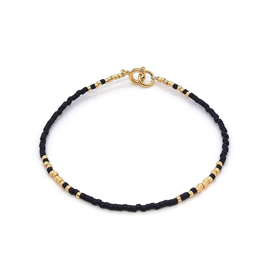 Perlenarmband, gewebt, mehrfarbig, Unisex - Bild 2