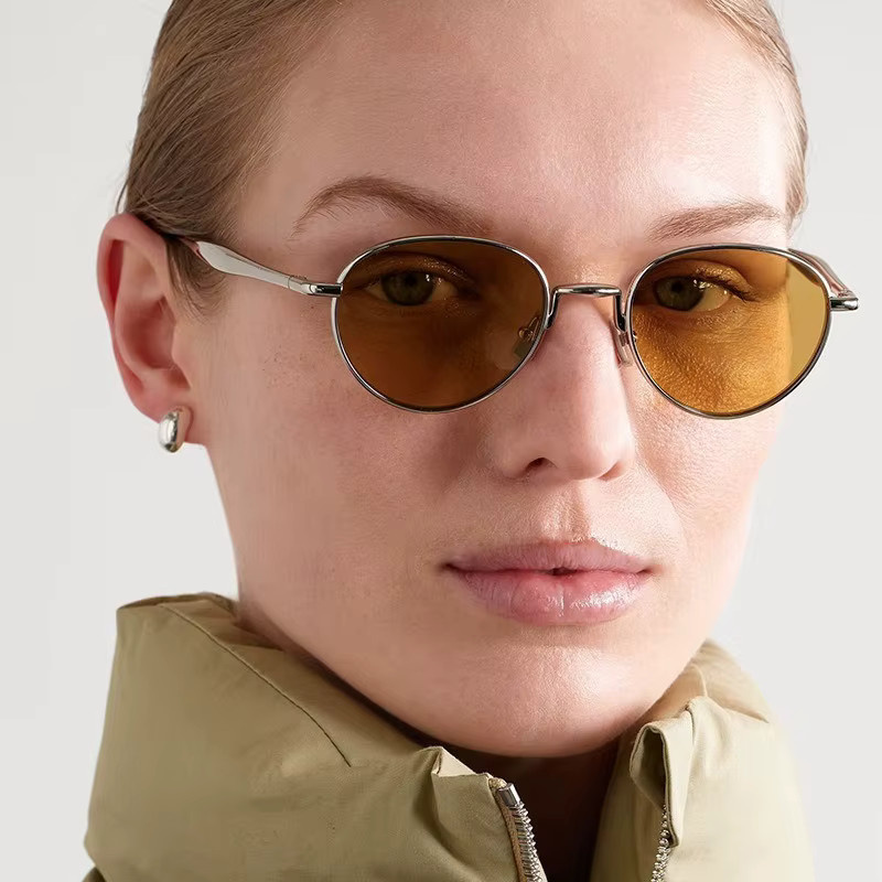 Samjune Sonnenbrille, Metall, Vollrand, Rund - Bild 2