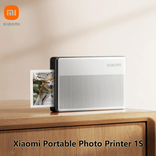 Xiaomi Tragbarer Fotodrucker 1S Bluetooth 5.2 Multifunktionaler Thermodrucker für Smartphone und Tablet - Bild 1